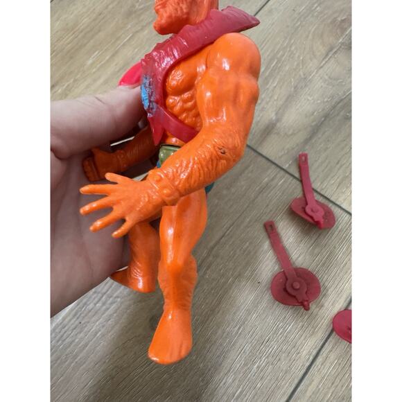 1981 MOTU Beast Man w/ Armor Action Figure & Accessories Mattel Masters Universe - Picture 5 of 13